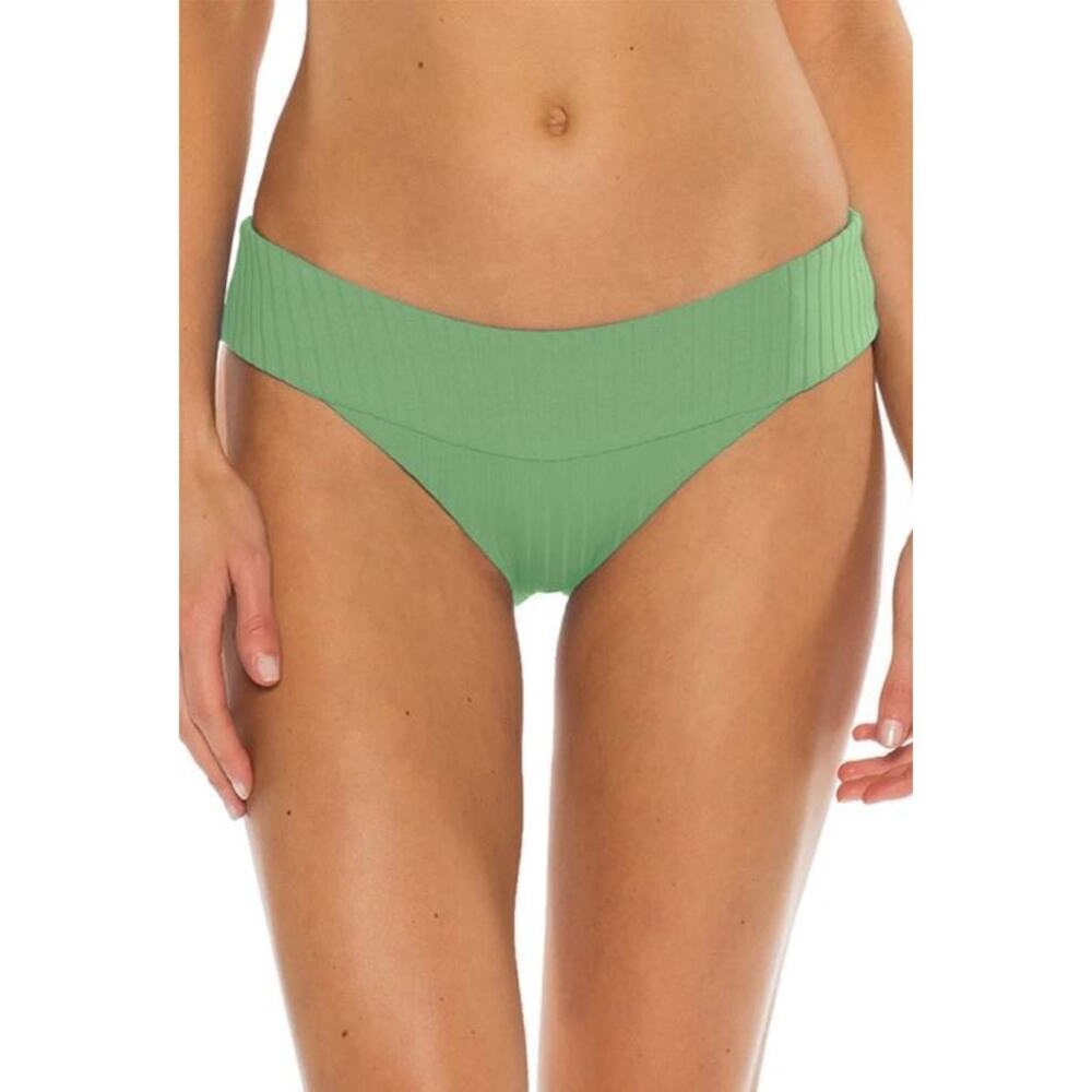 Becca by Rebecca Virtue Bikini Bottom Banded Hipster NWT L